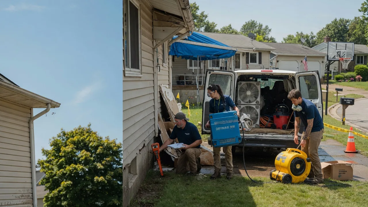Ceiling Leak Cleanup in Homer, IN near me