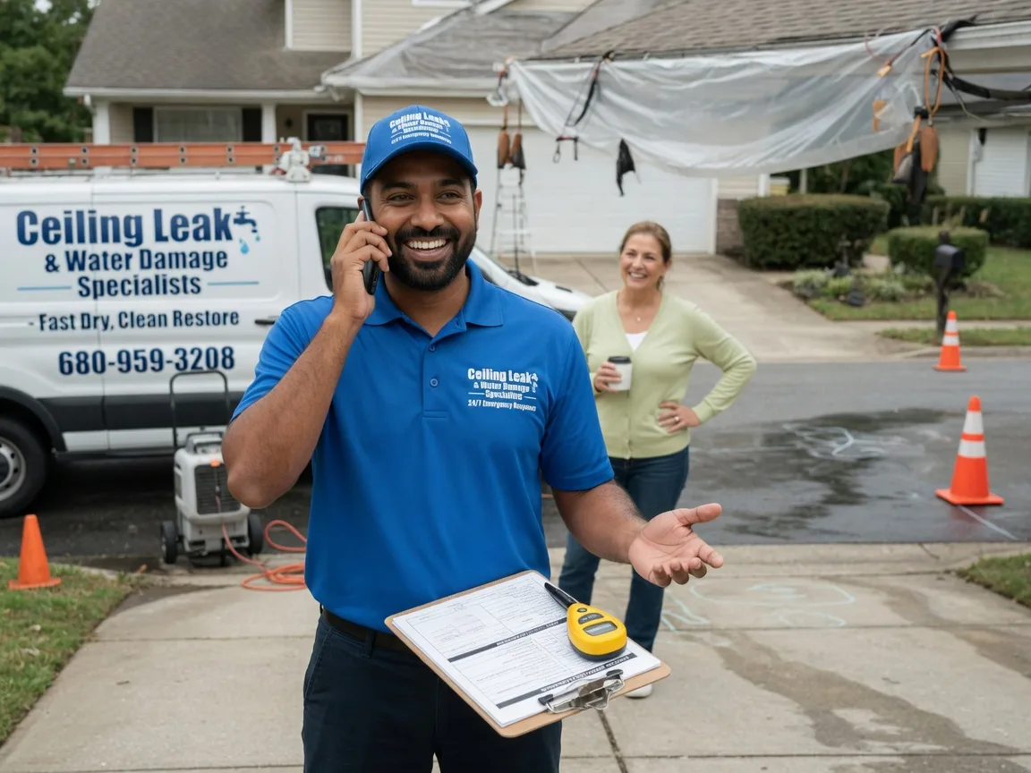 Ceiling Leak Cleanup Homer, IN FAQs